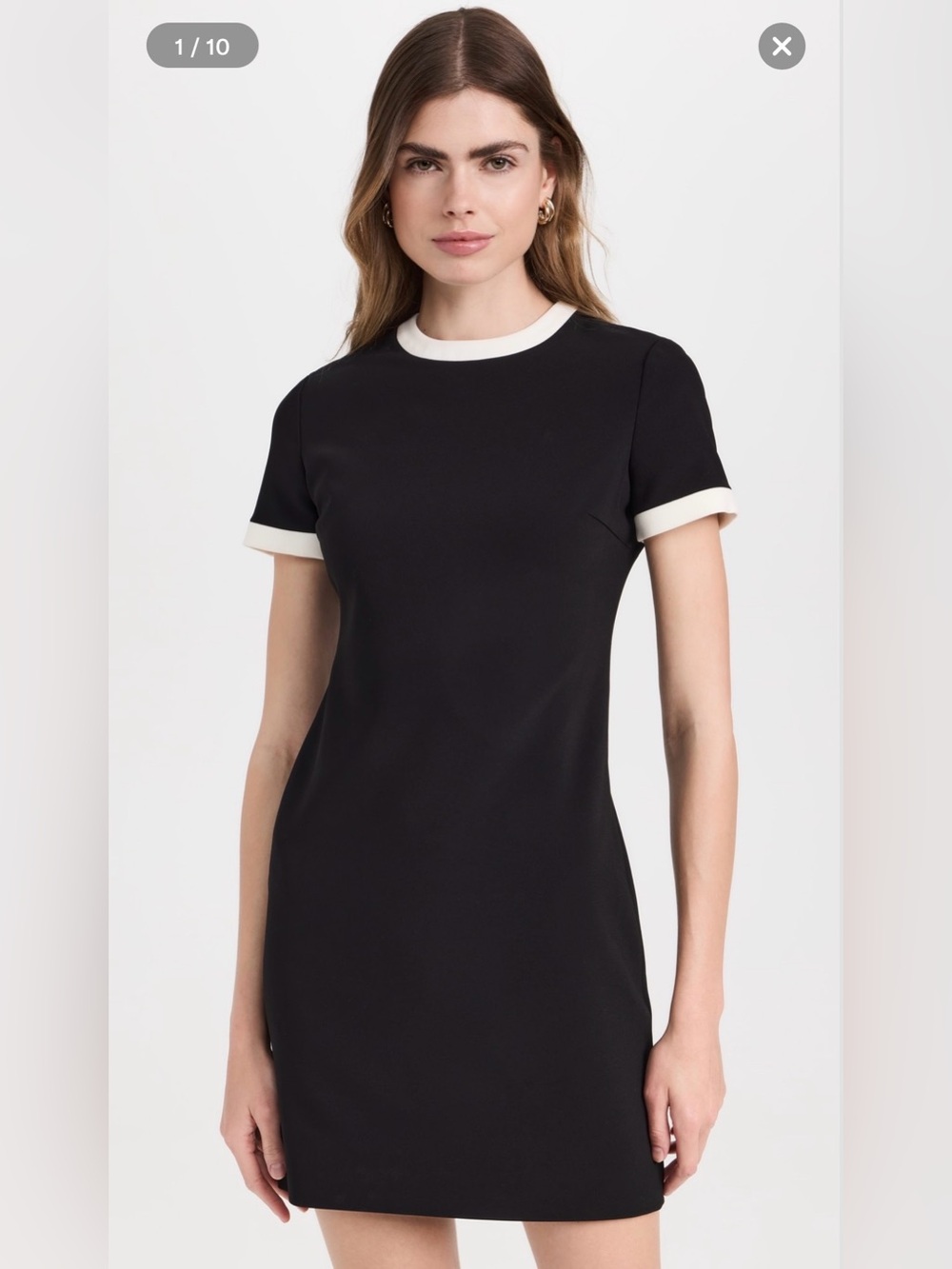 Theory bicolor dress. Size 00.  Retail $345. NWT.
